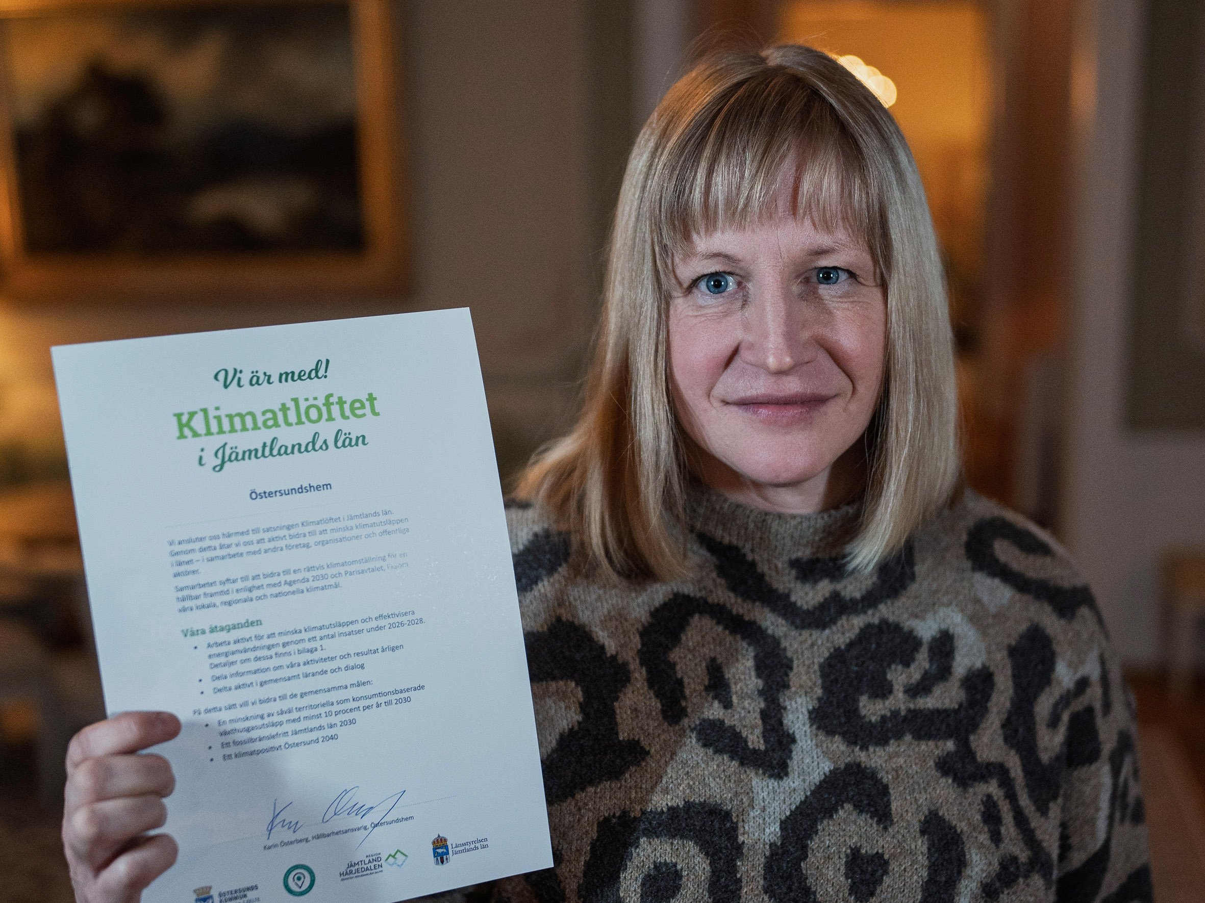 Vi har signerat Klimatlöftet Jämtlands län