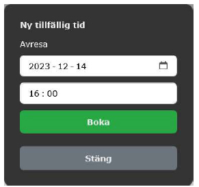 Styrning motorvärmare QT instruktion 4